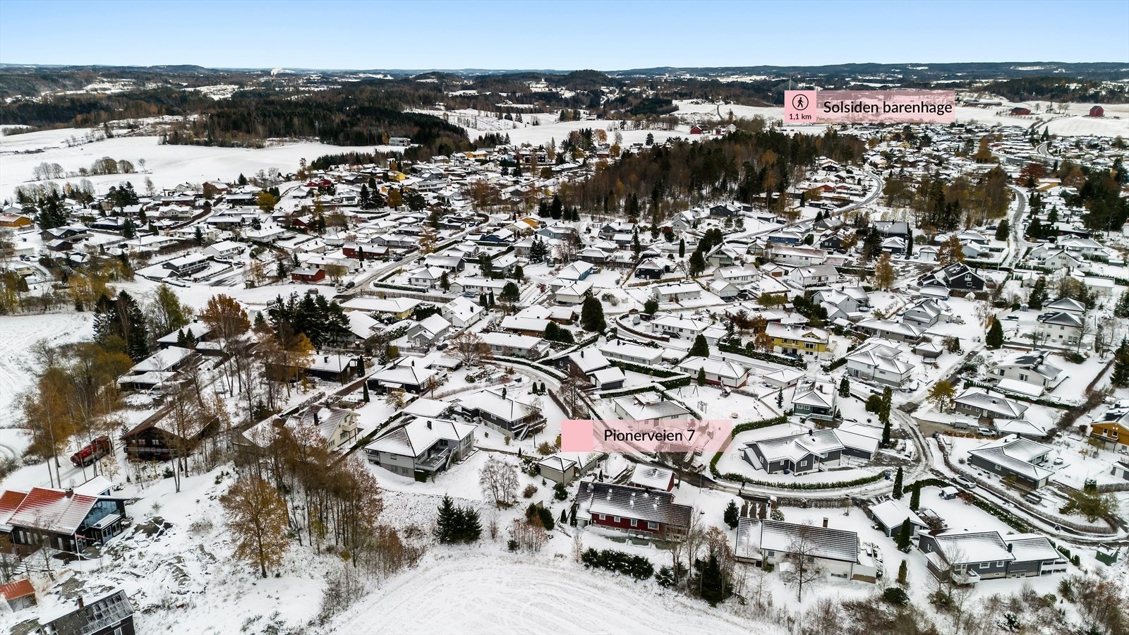 Dronefoto Galleribilde