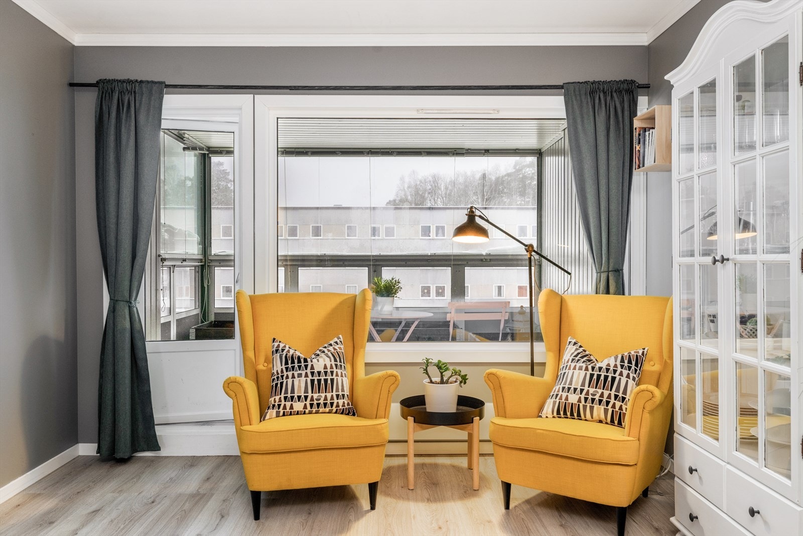 Vinduene slipper godt med naturlig lys inn. Galleribilde