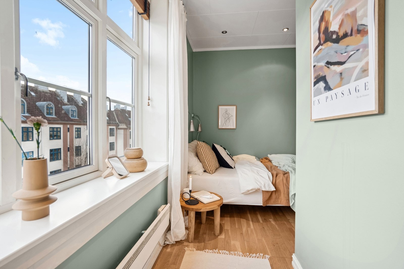 Videre byr leiligheten på ett herlig soverom. Galleribilde