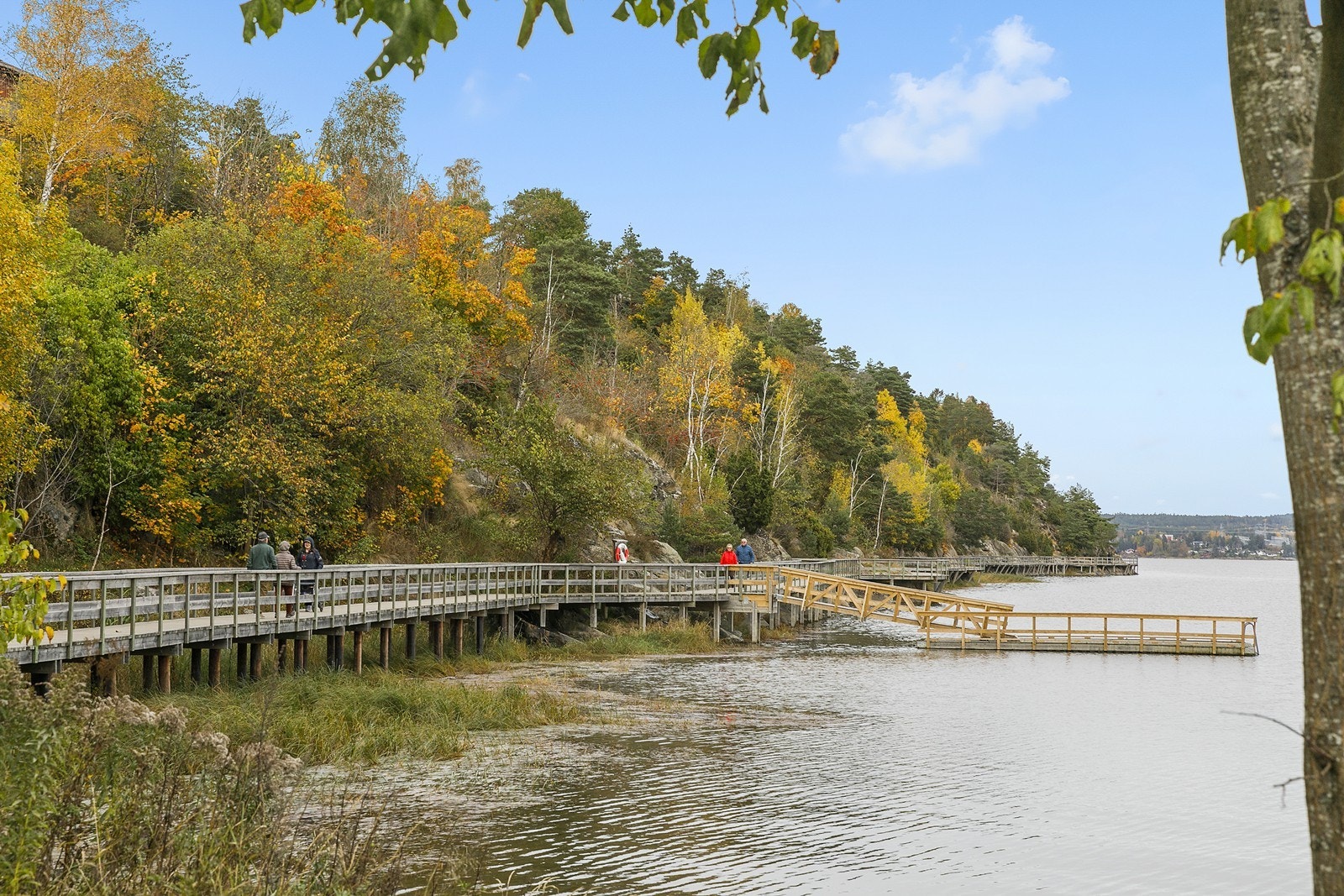 Bryggestien er også i umiddelbar nærhet til eiendommen Galleribilde