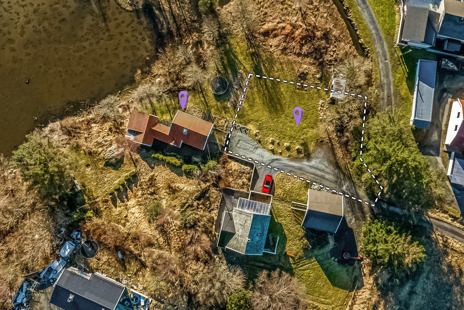 Medfølger ekstra fradelt boligtomt Galleribilde