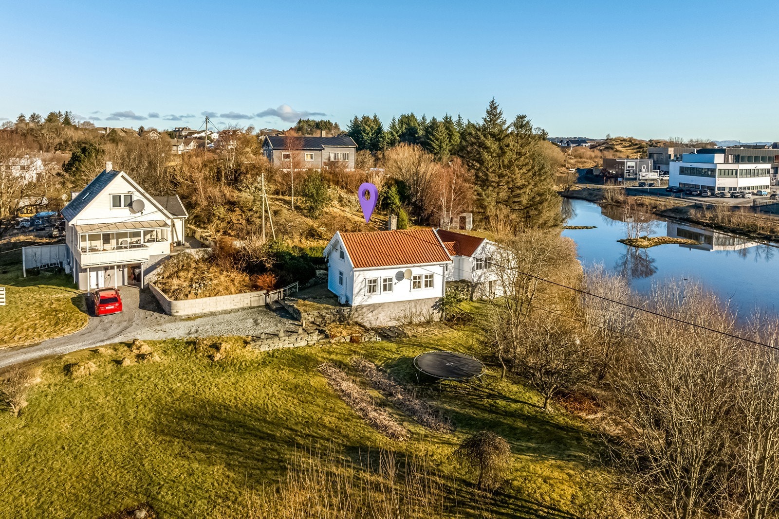 Stor eiendom og hage Galleribilde