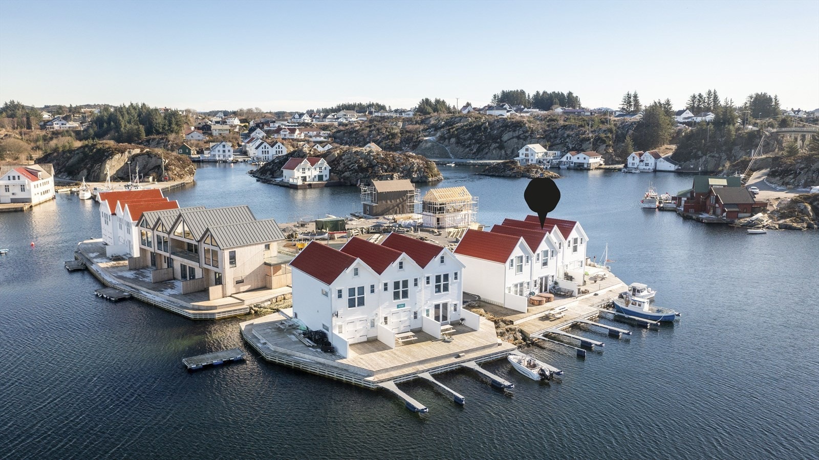 Idyllisk og attraktiv beliggenhet på Porsholmen Galleribilde