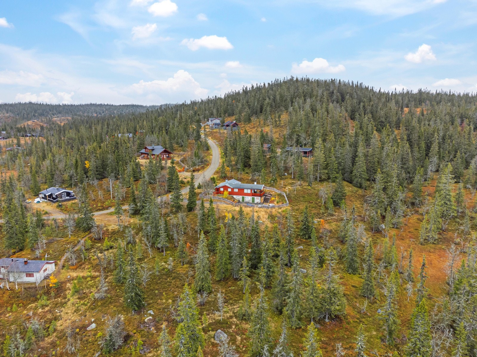Ca. 35 minutter til Lillehammer med blant annet Hafjell alpinbakke. Galleribilde