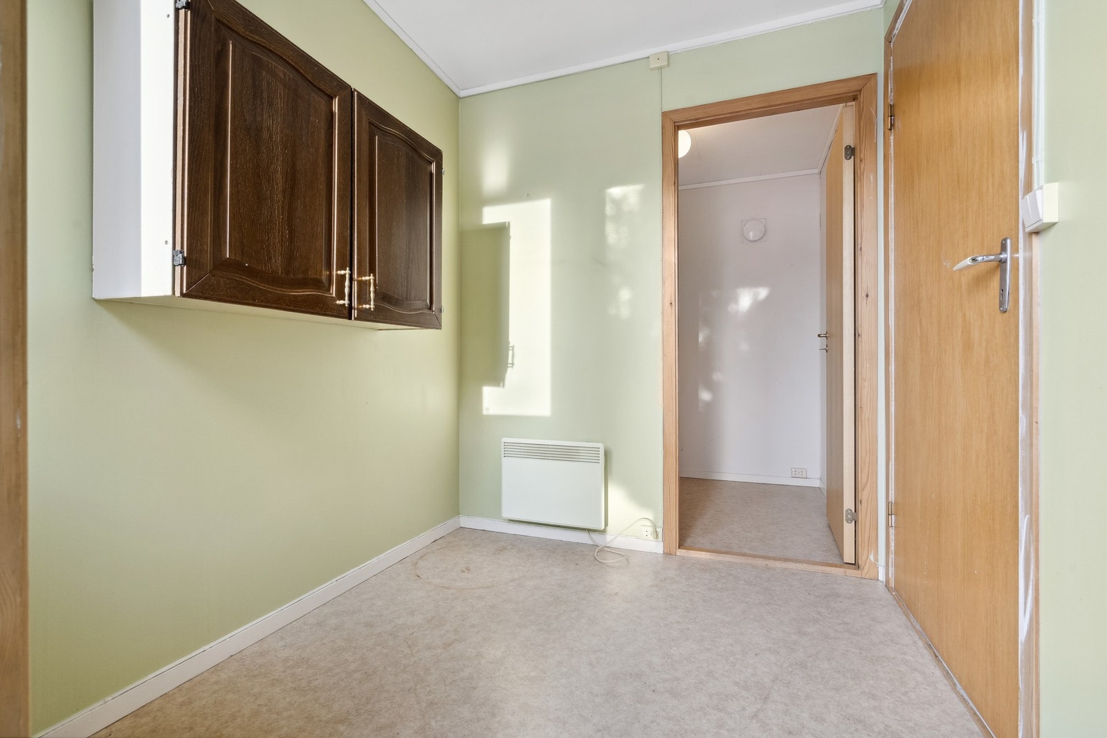 Gangen oppleves romslig og har plass til f.eks. garderobe. Galleribilde