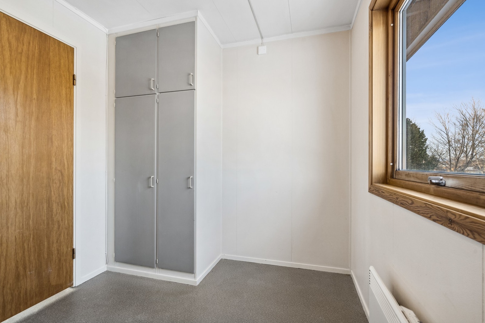 Skapet er "integrert" men kan lett fjernes. Galleribilde
