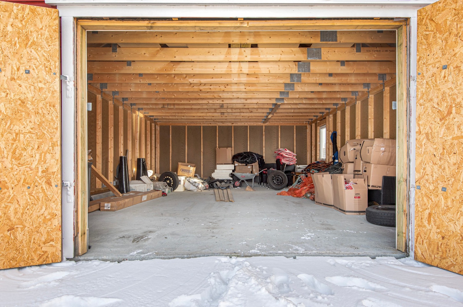 Naustet er oppført i 2020. Galleribilde