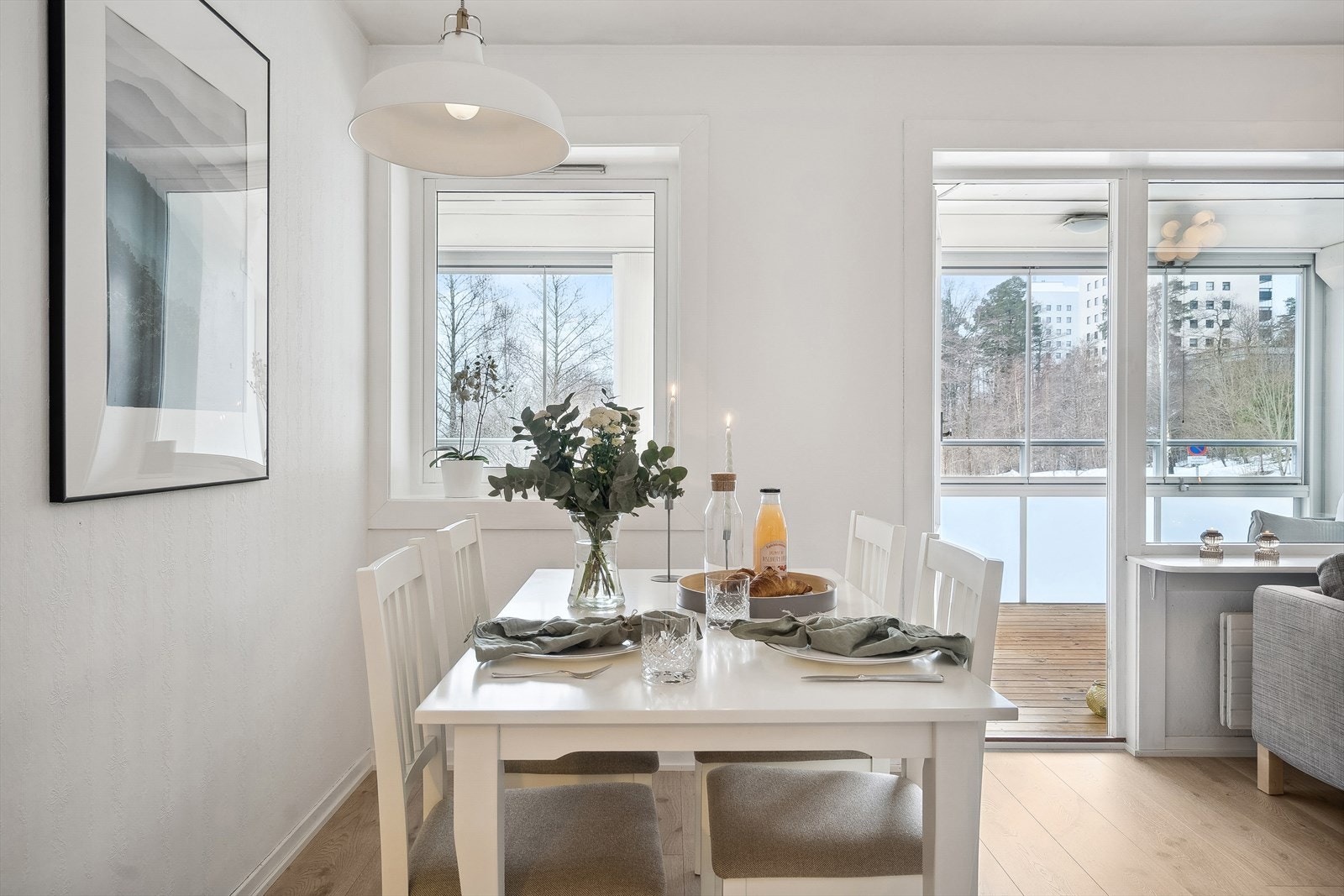 Hyggelig plass for middagsselskaper. Galleribilde