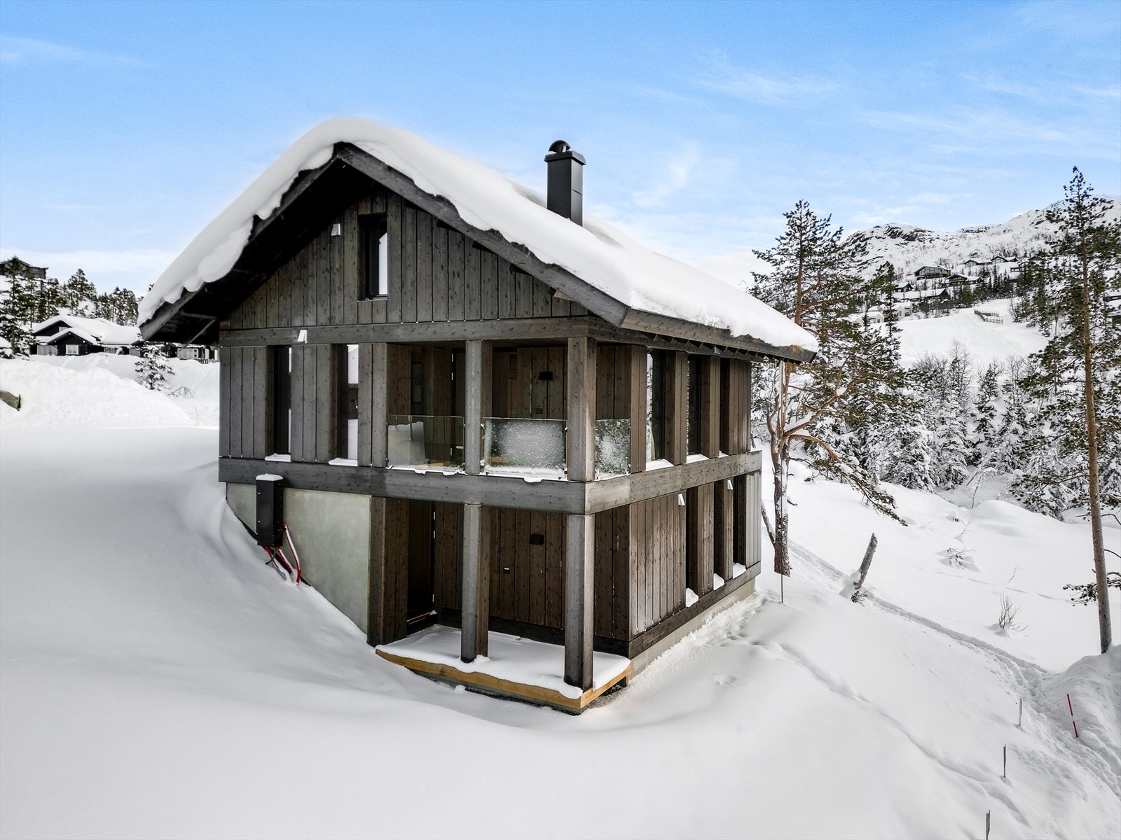 Gaustatoppen Sjå Leve Hytter januar 2024 Galleribilde