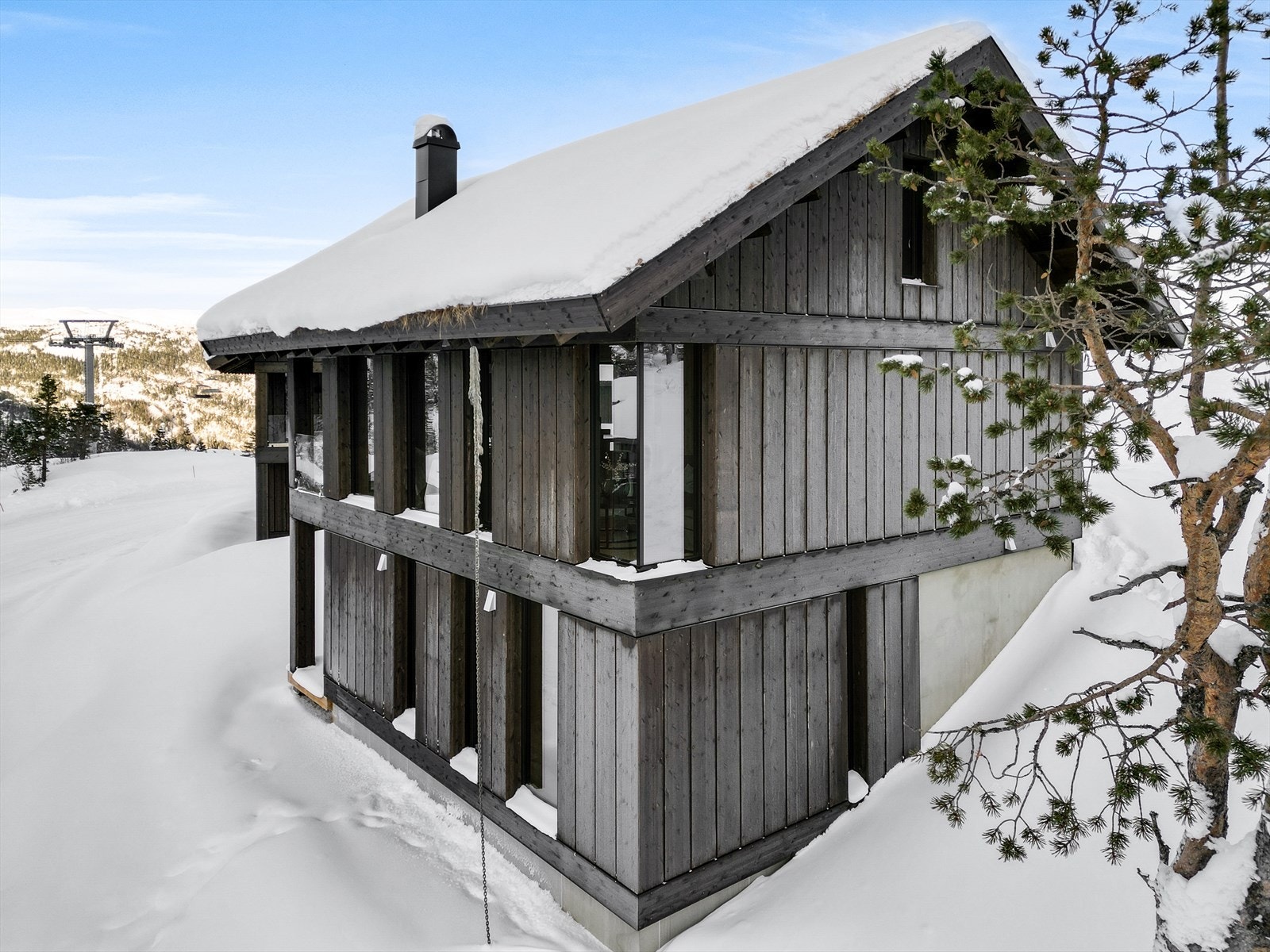 Gaustatoppen Sjå Leve Hytter januar 2024 Galleribilde