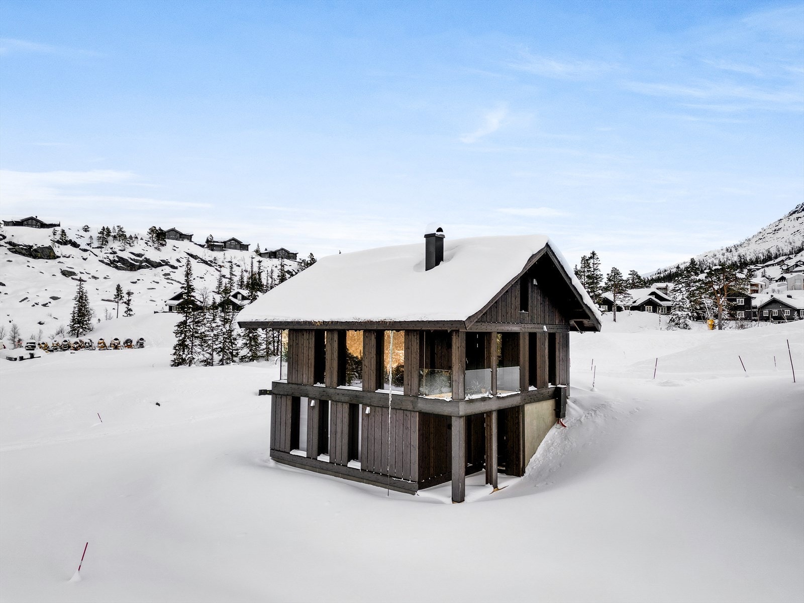 Gaustatoppen Sjå Leve Hytter januar 2024 Galleribilde