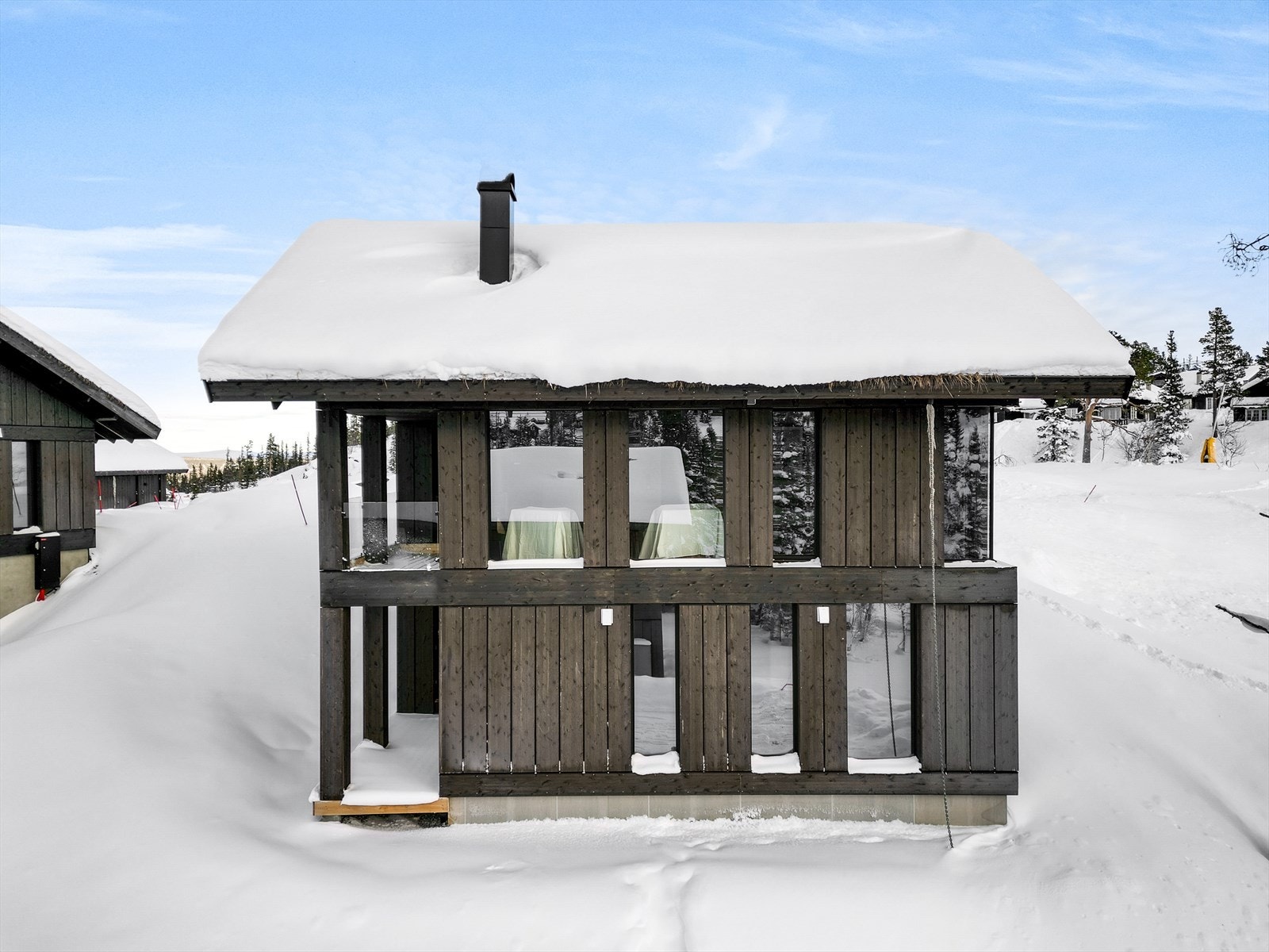 Gaustatoppen Sjå Leve Hytter januar 2024 Galleribilde