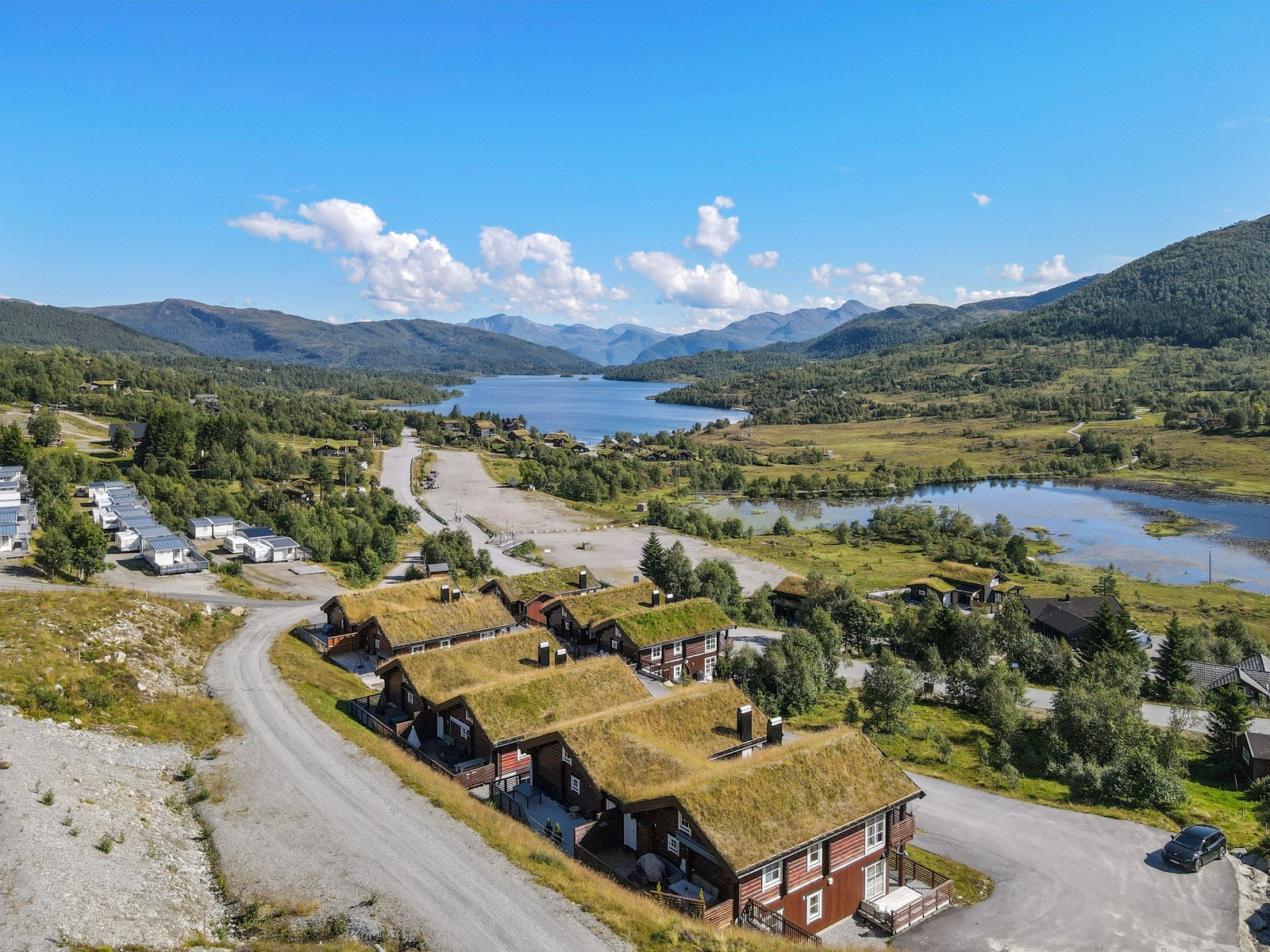 Dronebilde Galleribilde