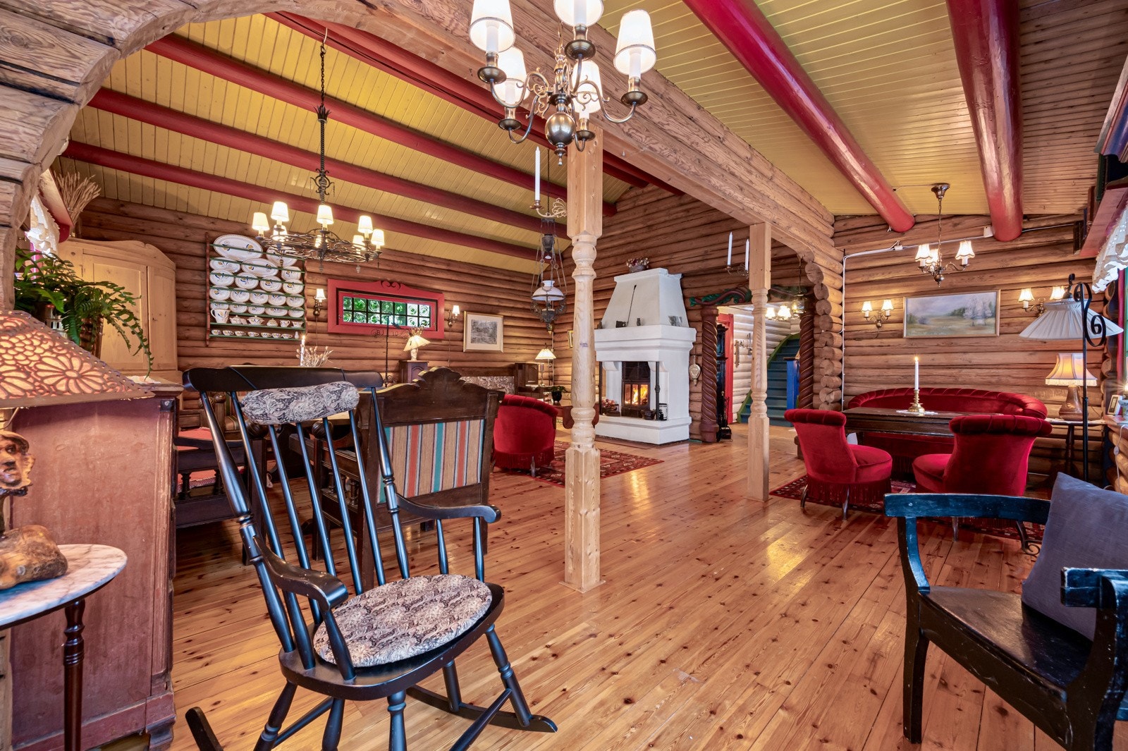 Eiendommen har utrolig mye sjel, og byr på spennende og historiske detaljer Galleribilde