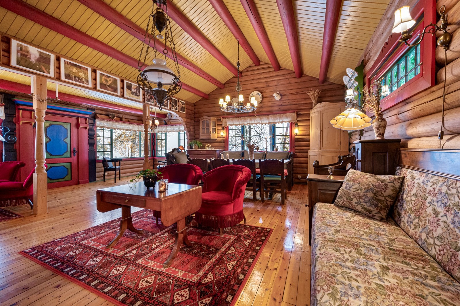 Her er det god takhøyde - perfekt for et høyt juletre! Galleribilde