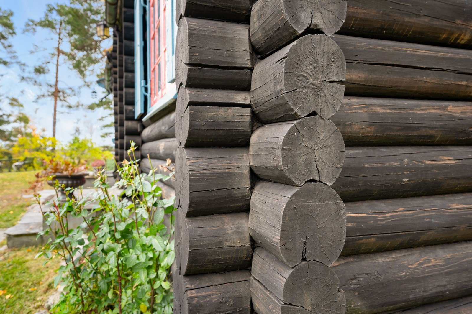 Detaljbilde tømmer Galleribilde