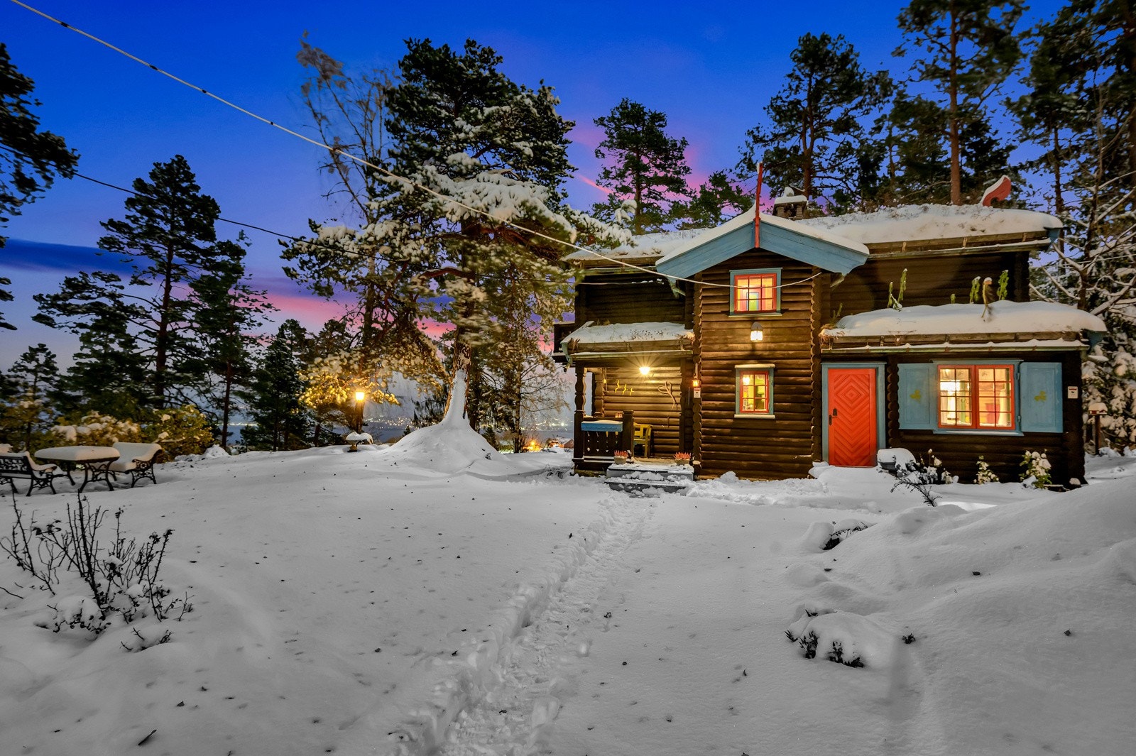 Kveldsstemning Galleribilde