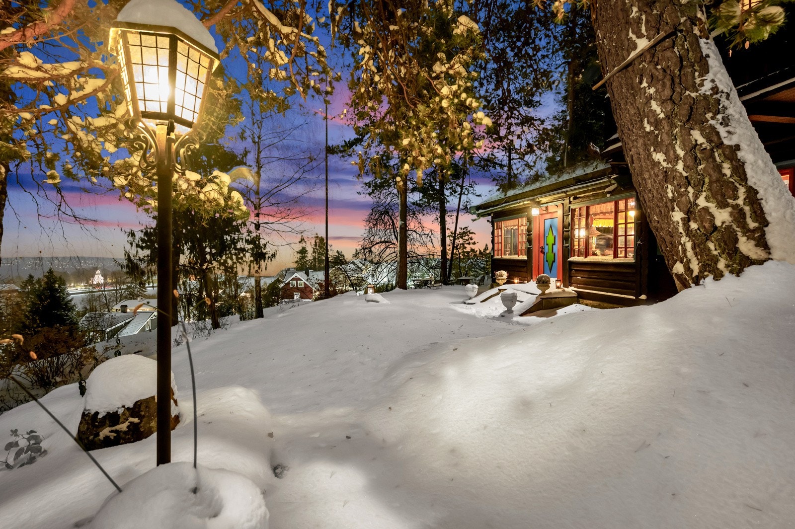 Kveldsstemning Galleribilde