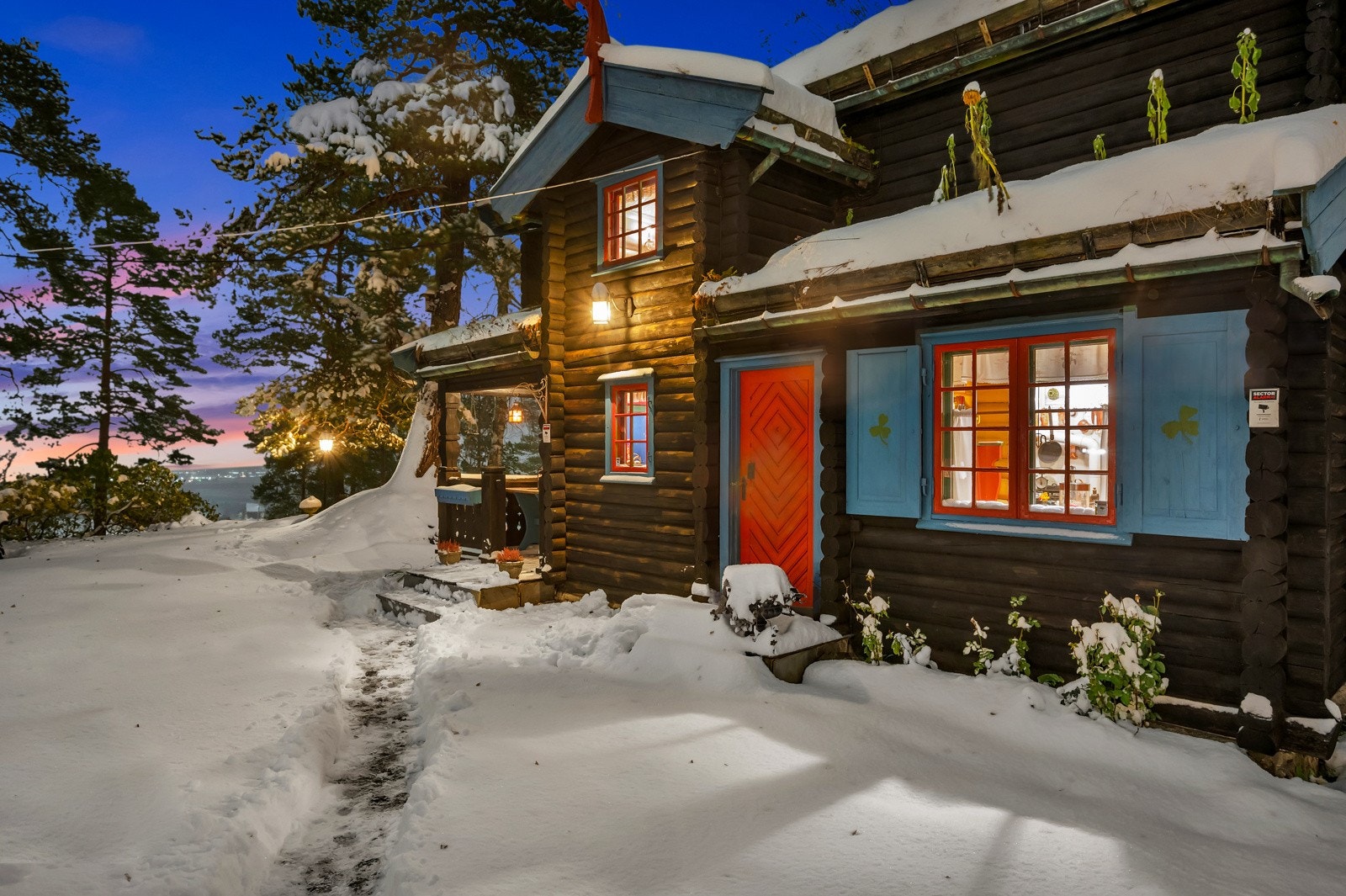 Kveldsstemning Galleribilde