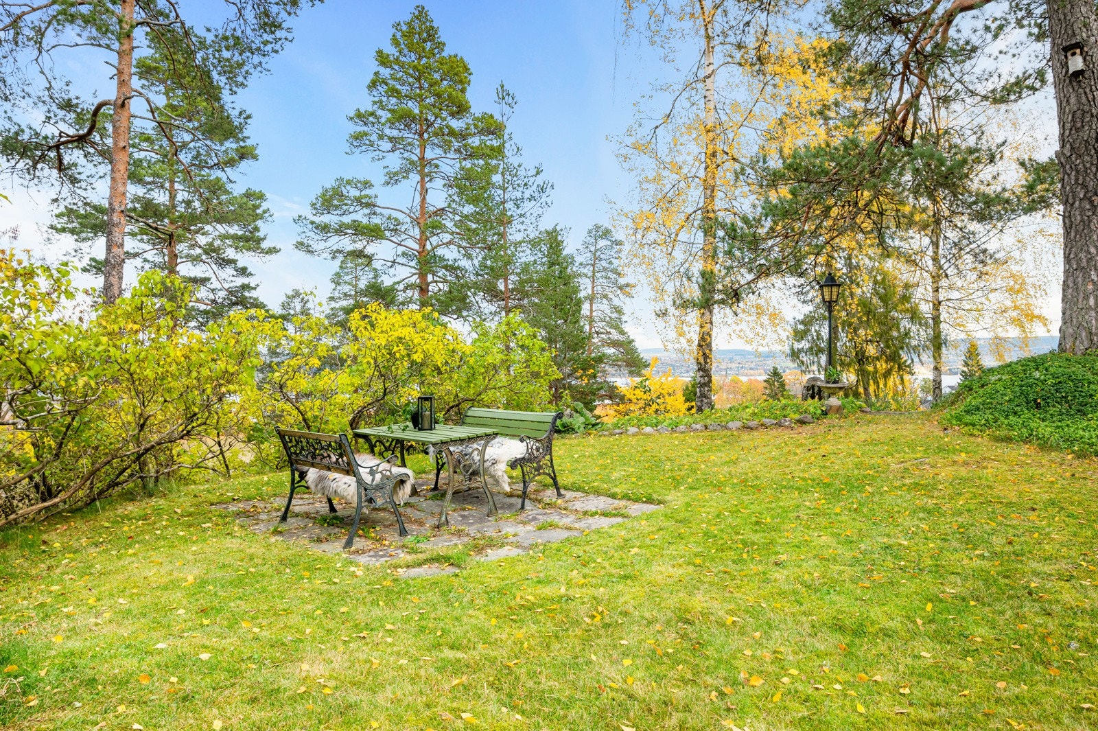 Fra eiendommen har du utsikt over Øyeren Galleribilde