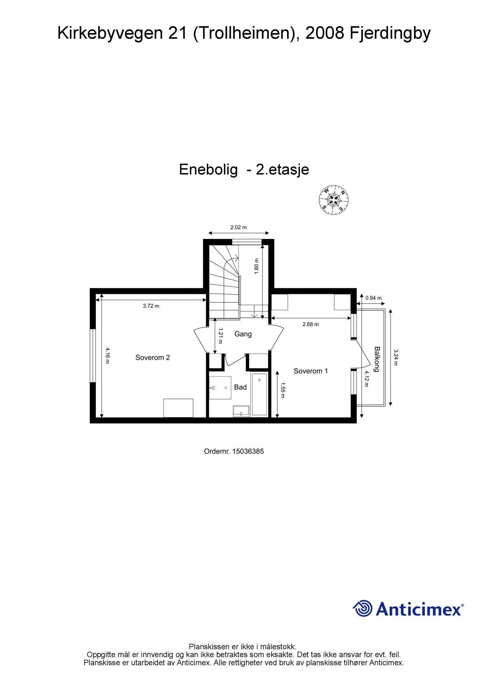 Enebolig - 2. etasje Galleribilde