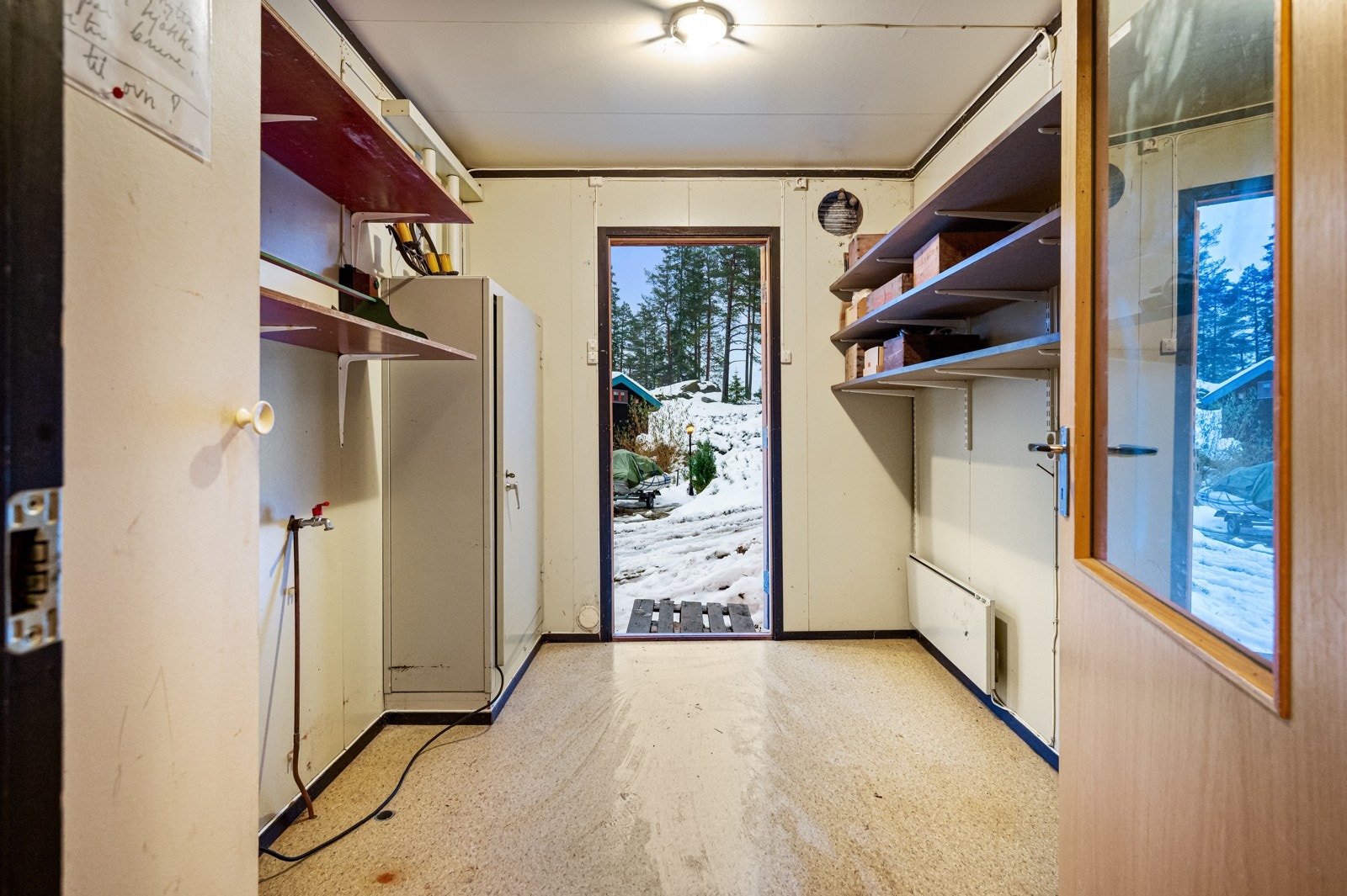 Lagerbrakke Galleribilde