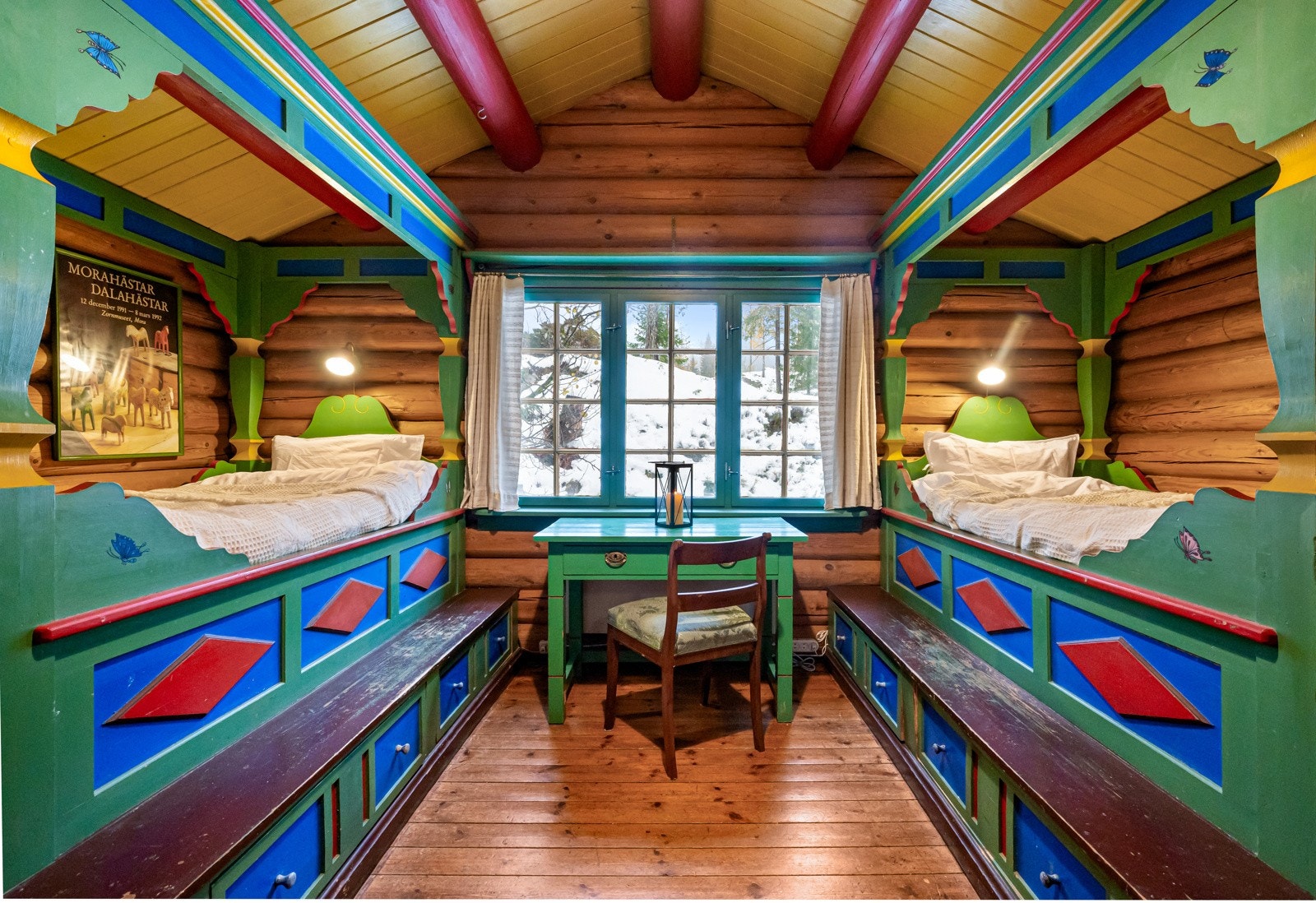 Soverom 2 med himmelsenger Galleribilde