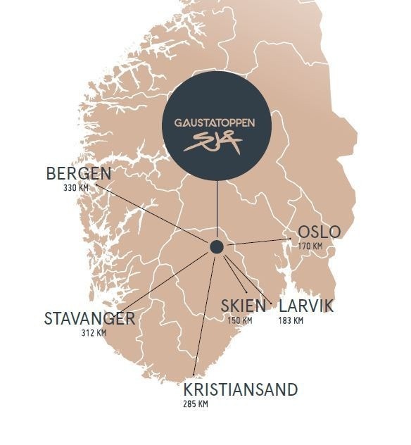 Gaustatoppen Sjå i hjertet av Telemark Galleribilde