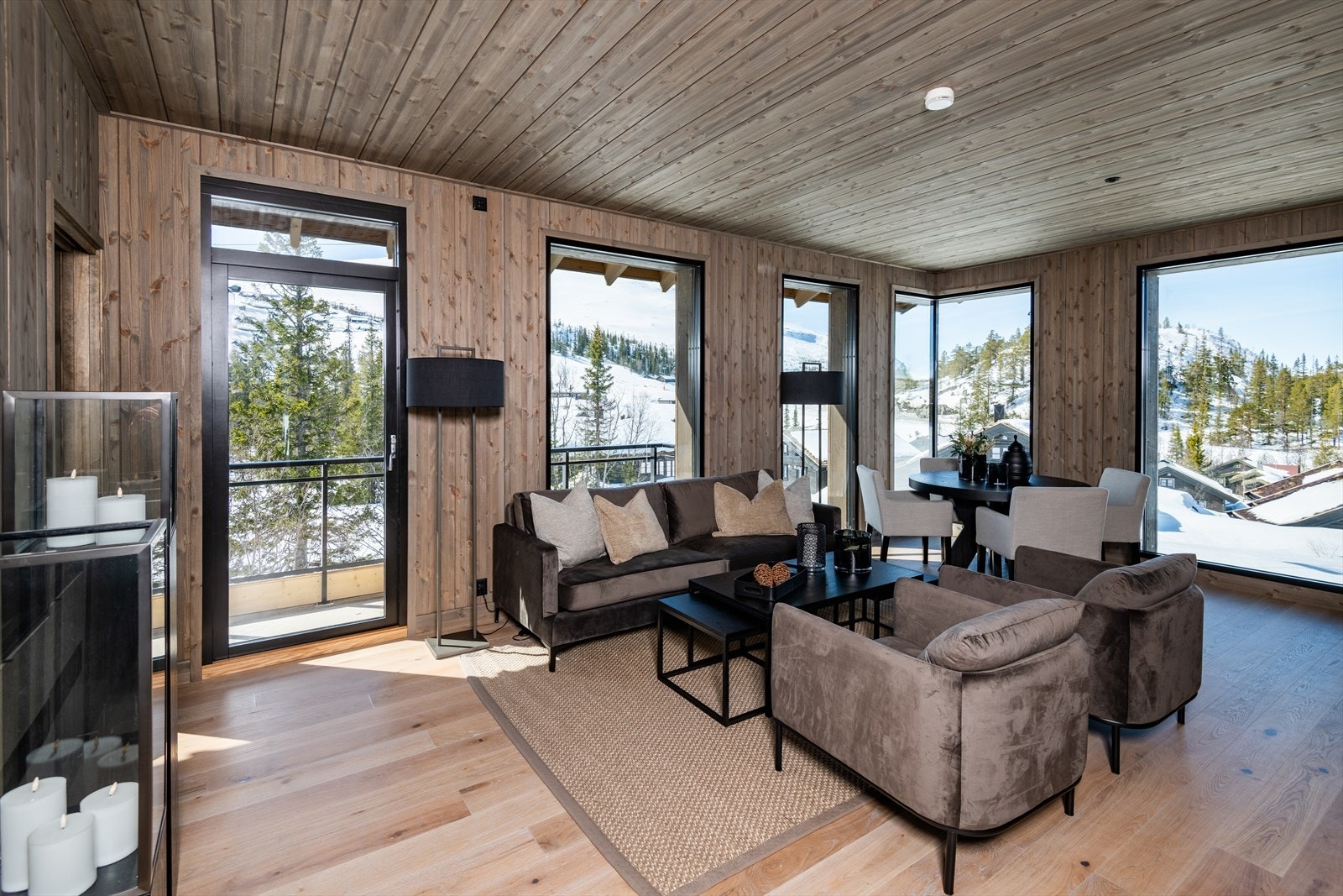 Topp- og endeleilighet D23 i Gaustatoppen Sjå ved Christopher Lejonberg Galleribilde