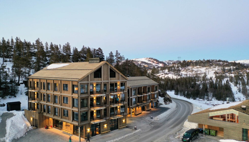 Gausta View ved Bygget Bistro Galleribilde