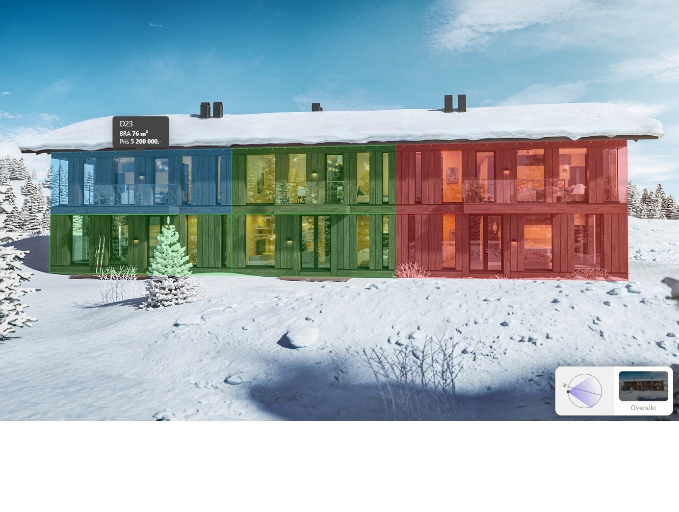 D23 i leilighetsvelger Galleribilde