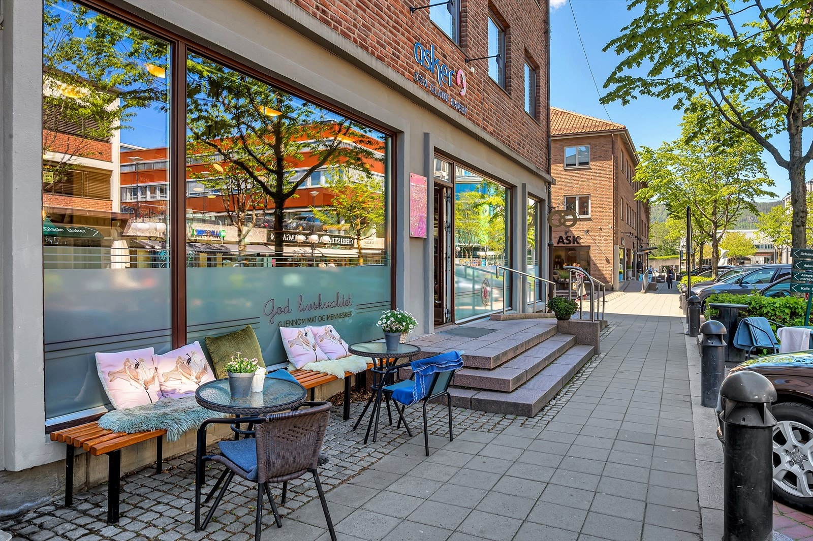 Asker Sentrum Galleribilde