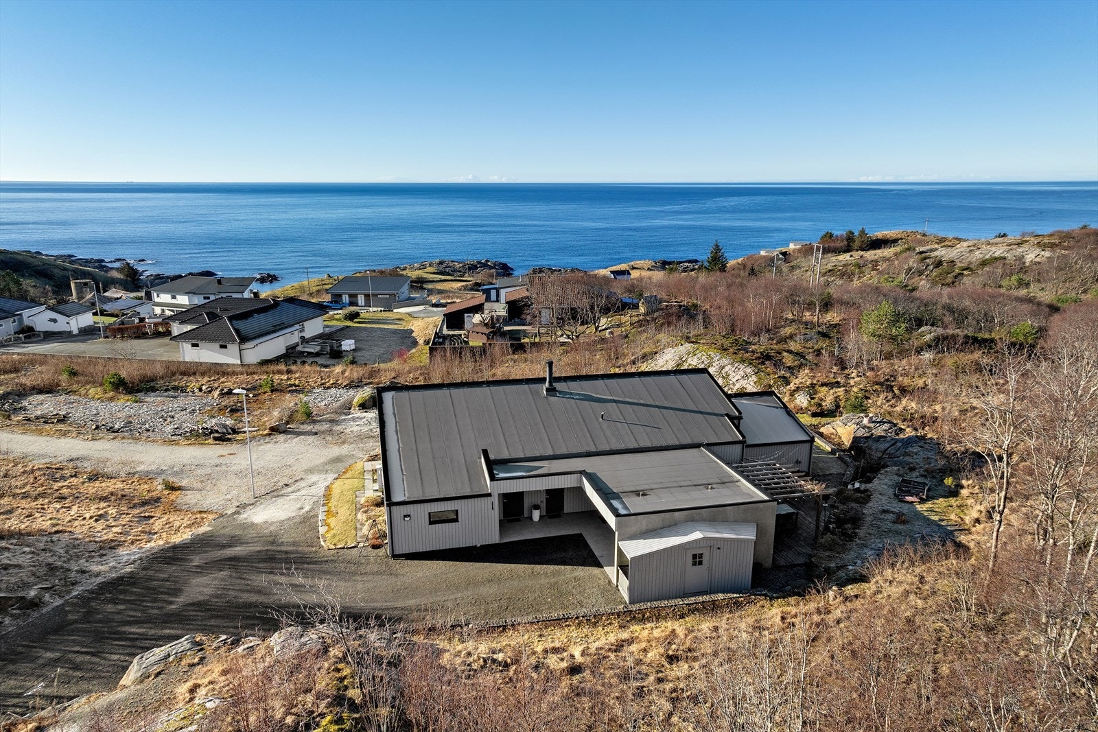 Flott beliggenhet på feltet Galleribilde