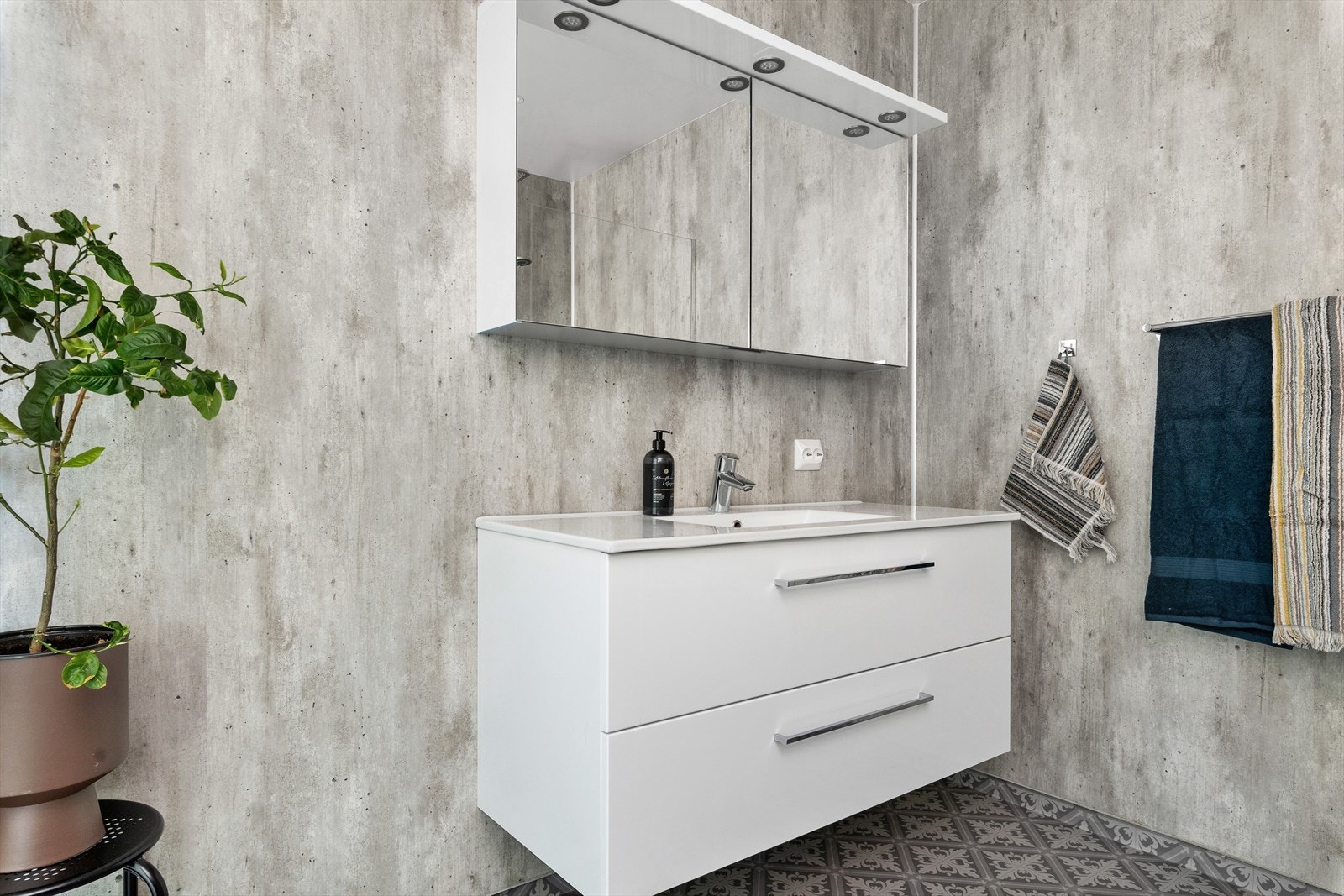 Baderom Galleribilde