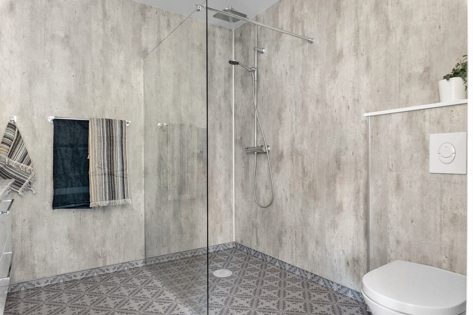 Smakfullt baderom Galleribilde