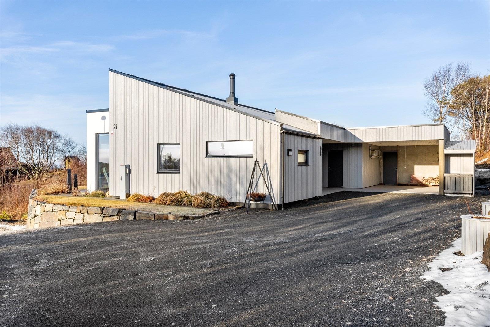 Fasade og gårdsrom Galleribilde