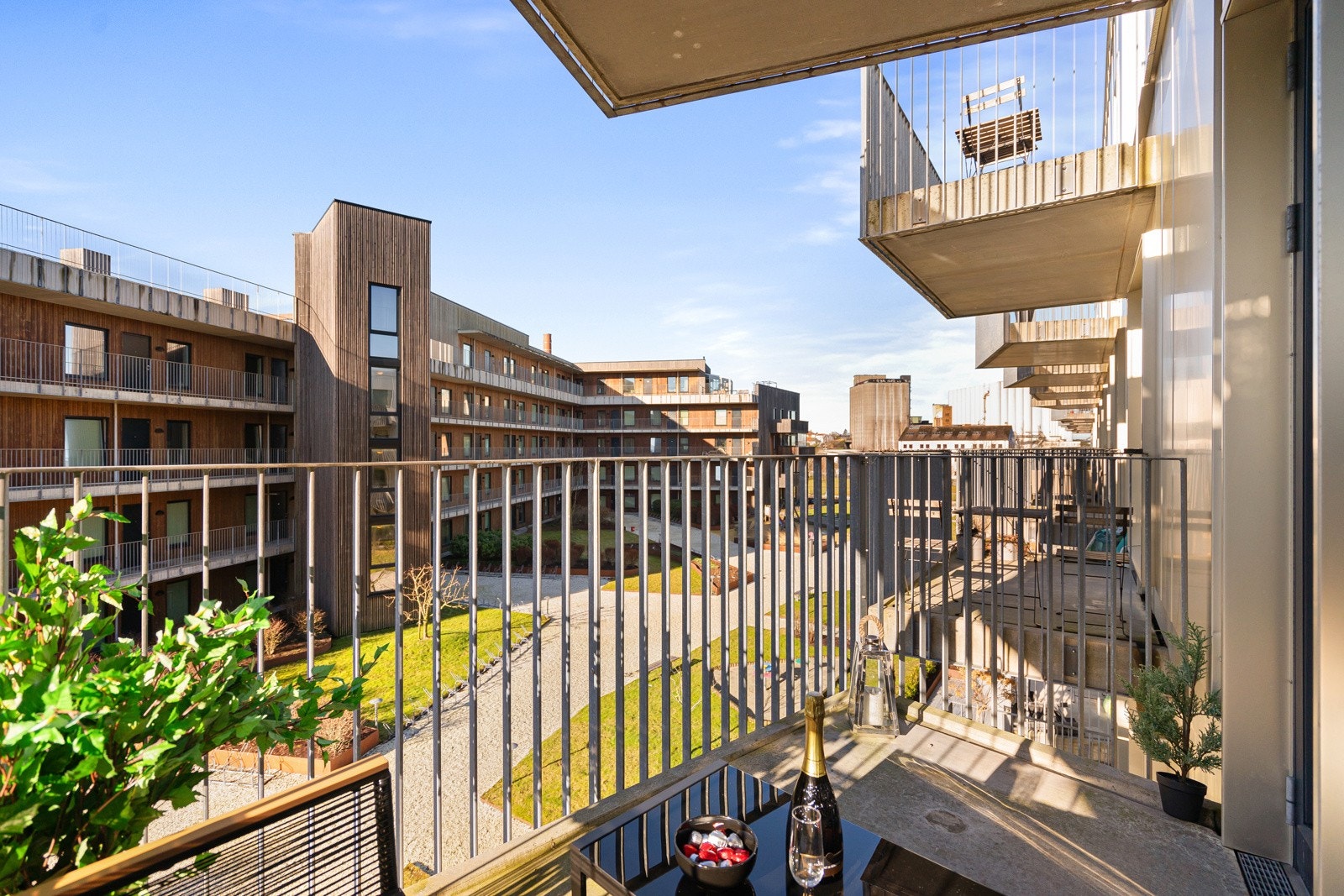 Herfra har man også fin utsikt mot Tou scene. Galleribilde