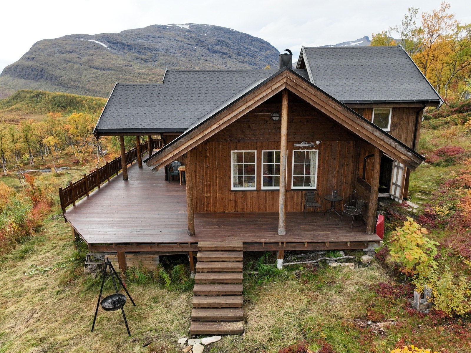 Uisolert utebod i bakkant Galleribilde