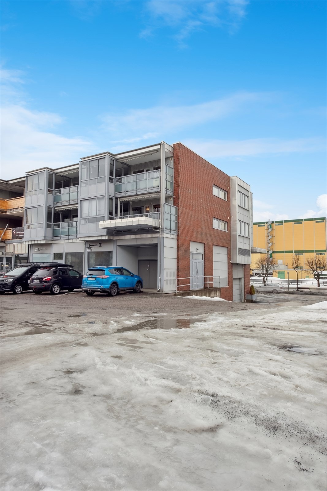 Fellesområde med gjesteparkering Galleribilde