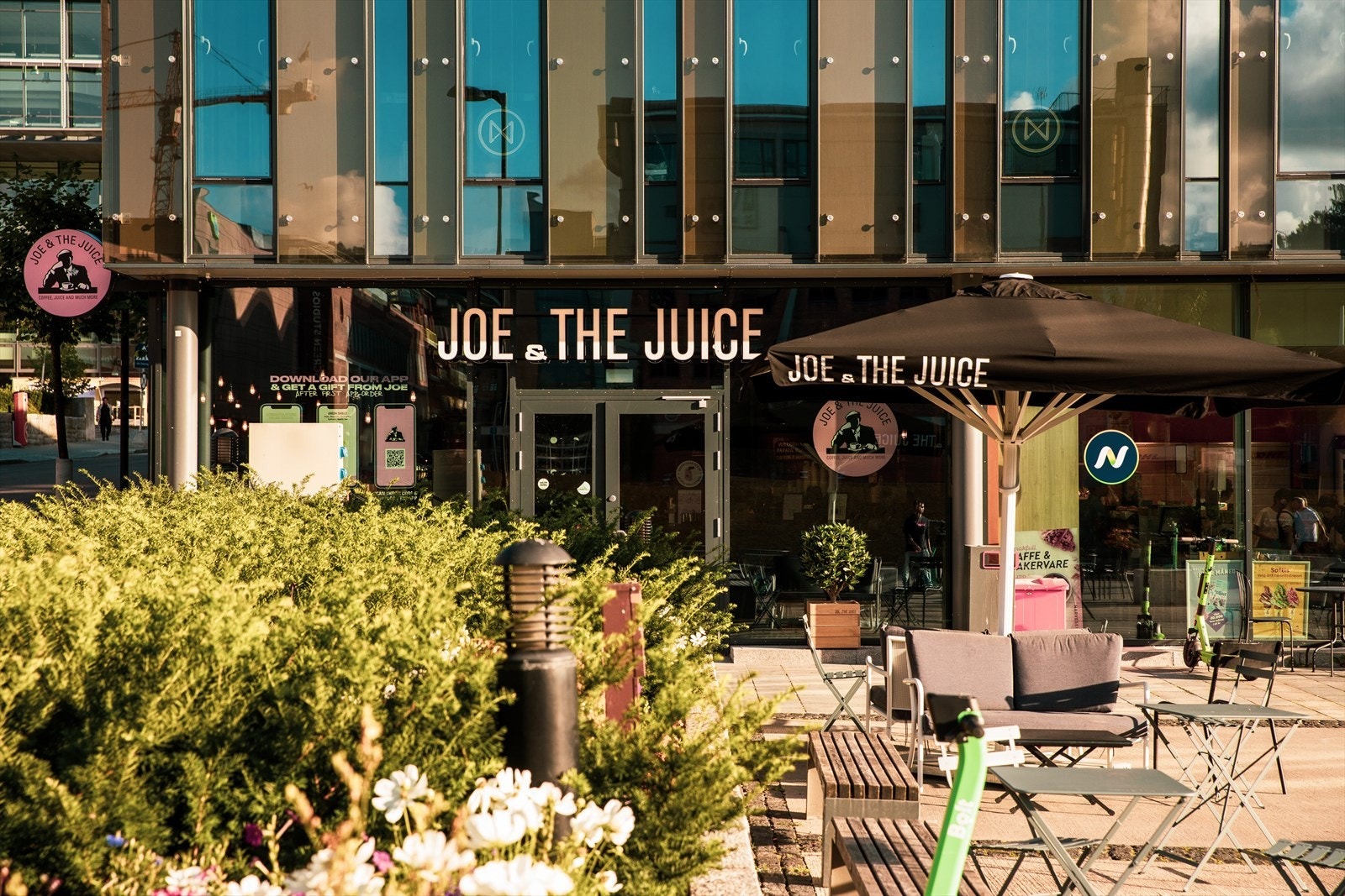 Joe & The Juice ved Torgbygget. Galleribilde