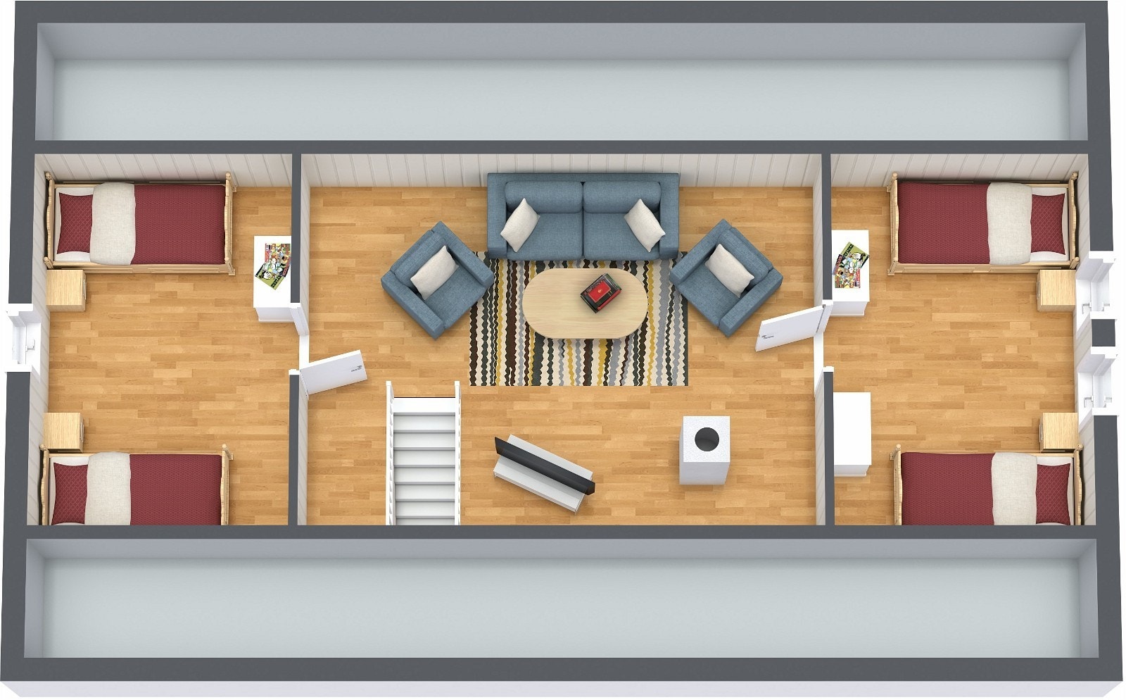 Planløsning hems - 3D Galleribilde