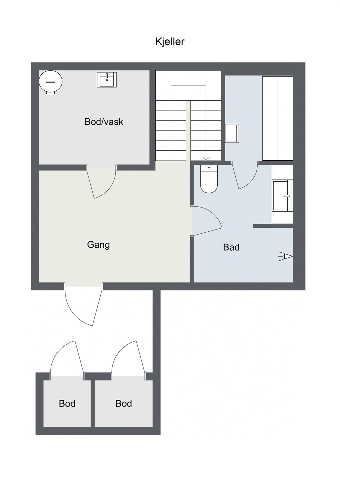 Plantegning inngang / 1. etasje Galleribilde