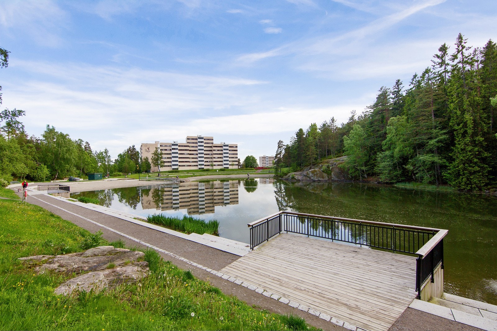 Nærområde byr på flotte tur- og rekreasjonsmuligheter Galleribilde