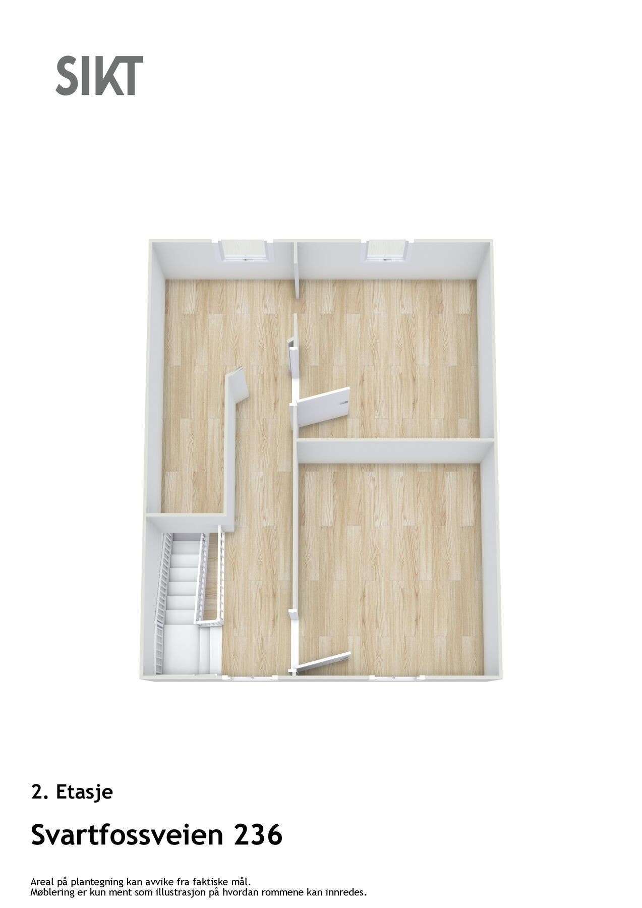 Svartfossveien 236 - 3D - 2 Galleribilde