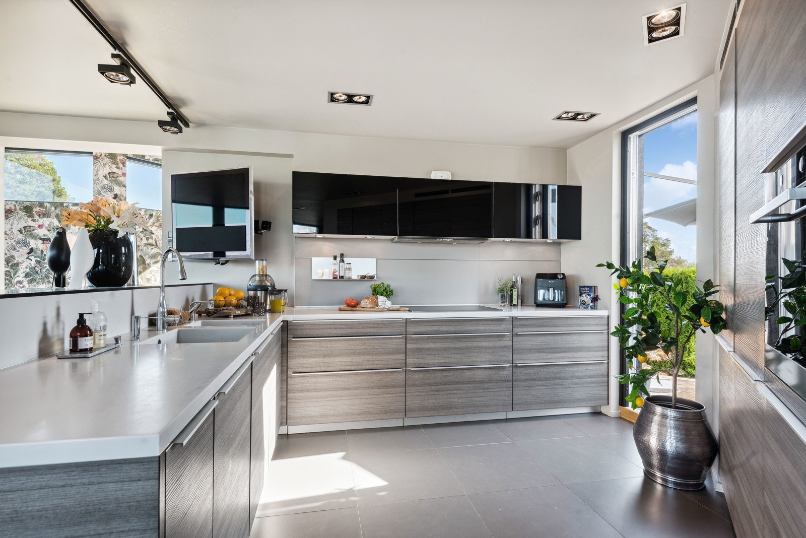 Her ligger alt til rette for den matglade hobbykokken. Galleribilde