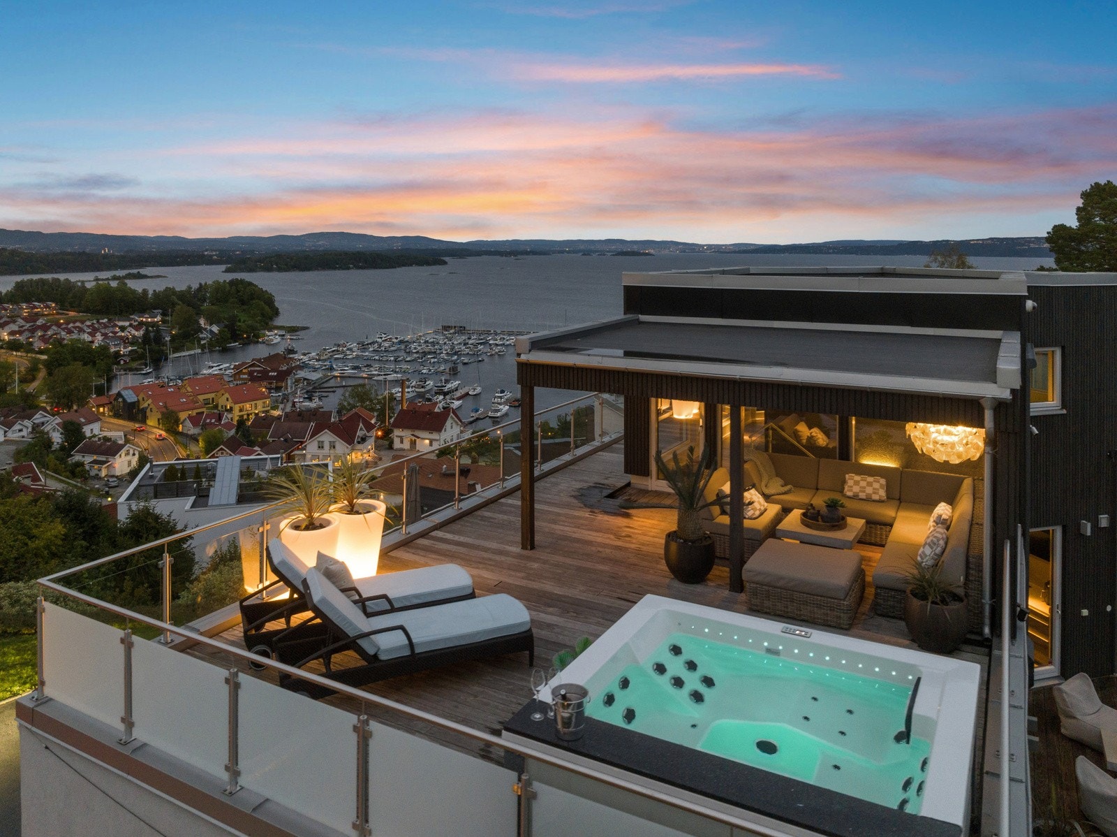 Denne takterrassen må oppleves! Galleribilde