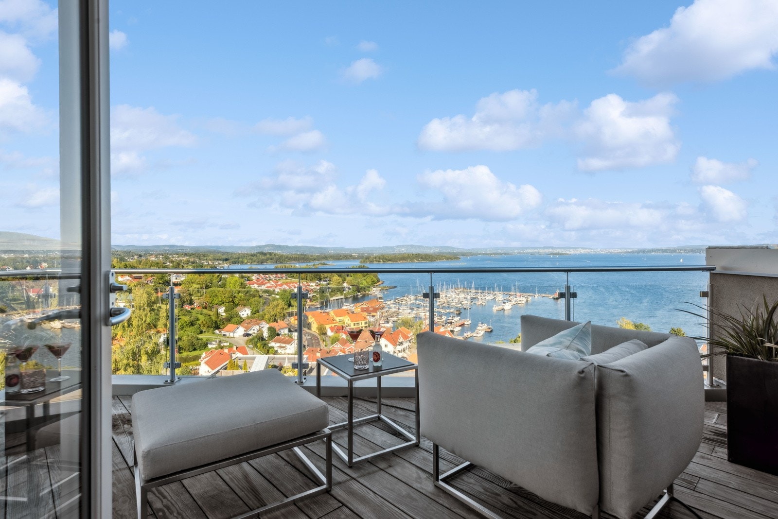 Velkommen ut på takterrassen. Galleribilde