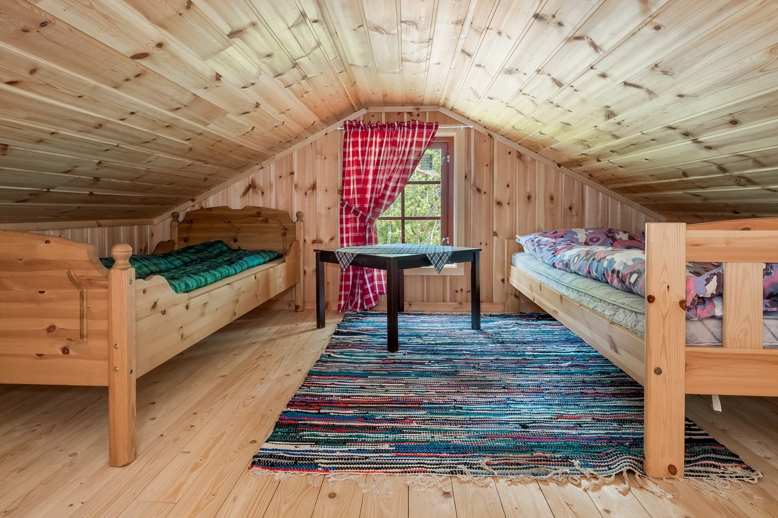 Mulighet for ekstra soveplasser på hemsen som har et gulvareal på 22 kvm. Galleribilde