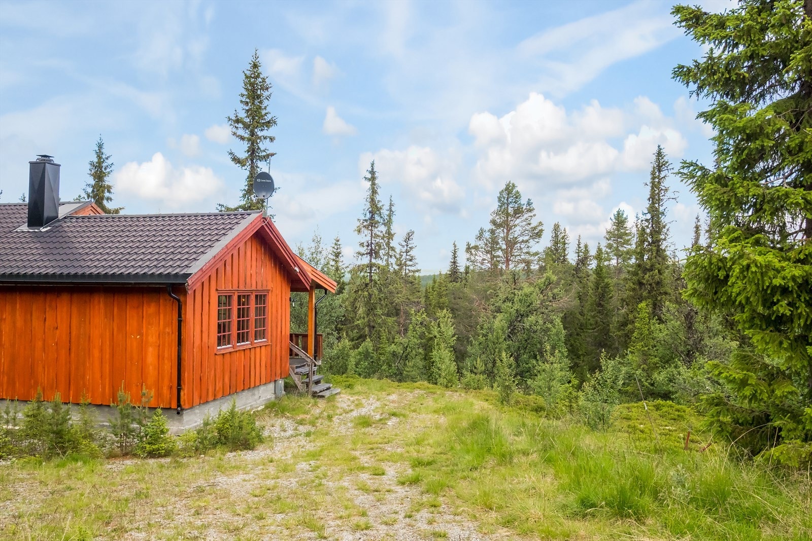 Fasade og utsikt Galleribilde