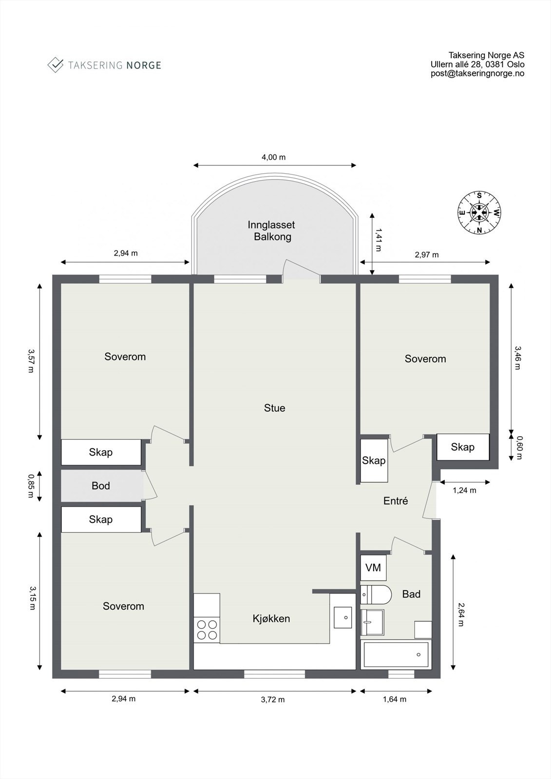 Planskisse. Galleribilde